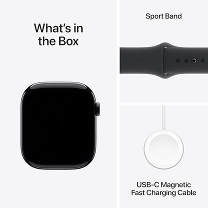 Watch Series 10 Smartwatch 46mm GPS + Cellular Smartwatch  | Titanium Case | OLED Always-On Retina display | 1-Year Warranty | Easy 15-Day Returns | Earbuds pro 2 & Magsafe (Free Gift)APPLE