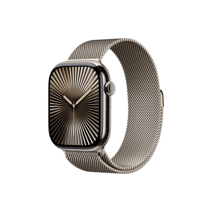 Watch Series 10 Smartwatch 46mm GPS + Cellular Smartwatch  | Titanium Case | OLED Always-On Retina display | 1-Year Warranty | Easy 15-Day Returns | Earbuds pro 2 & Magsafe (Free Gift)APPLE