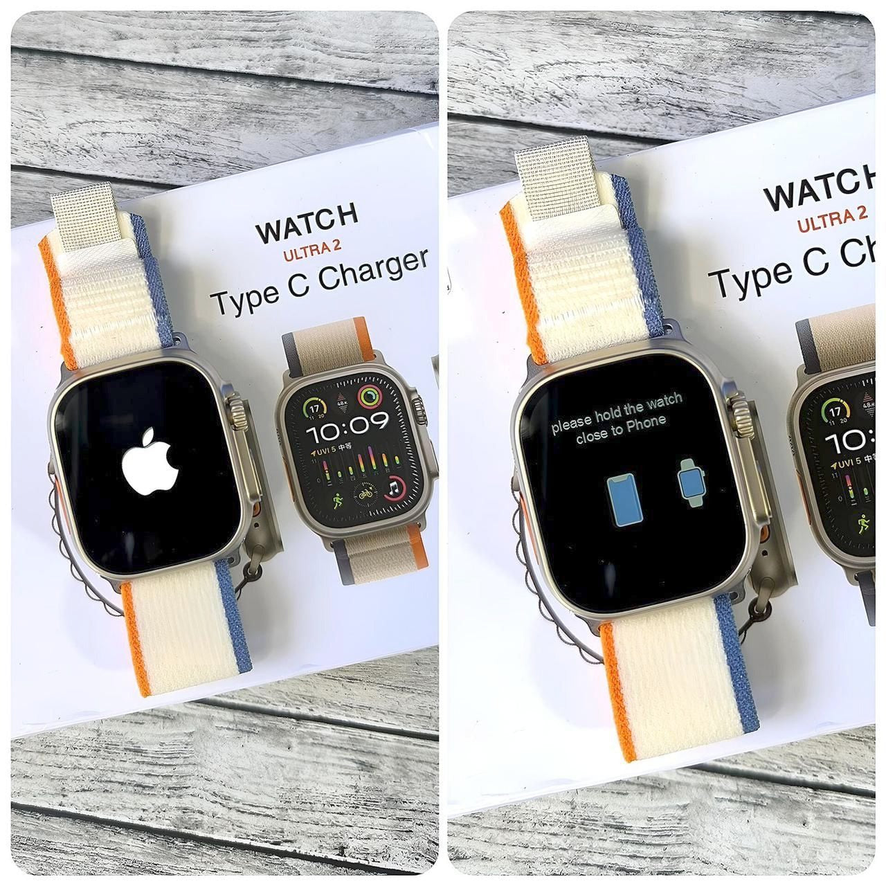 Watch Ultra 2nd Gen. Series 9 PREMIUM QUALITY Smartwatch (49mm, GPS + Cellular, Water Resistant, Always on Display) 1-Year Warranty| Earbuds (Free Gift)