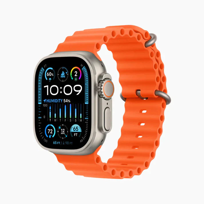 Watch Ultra 2nd Gen. Series 9 PREMIUM QUALITY Smartwatch (49mm, GPS + Cellular, Water Resistant, Always on Display) 1-Year Warranty| Earbuds (Free Gift)