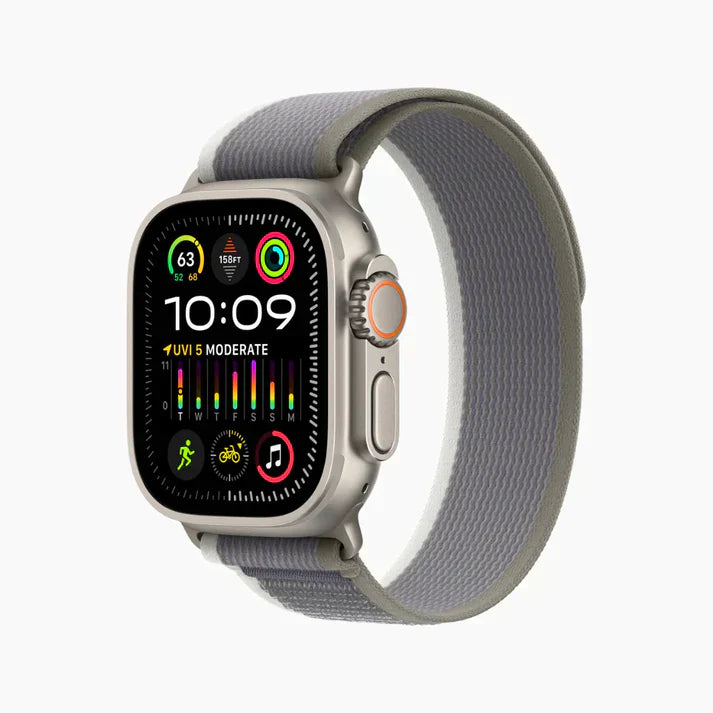 Watch Ultra 2nd Gen. Series 9 PREMIUM QUALITY Smartwatch (49mm, GPS + Cellular, Water Resistant, Always on Display) 1-Year Warranty| Earbuds (Free Gift)